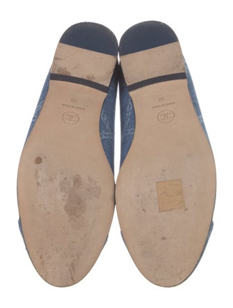 Chanel 2023 Interlocking CC Logo Ballet Flats