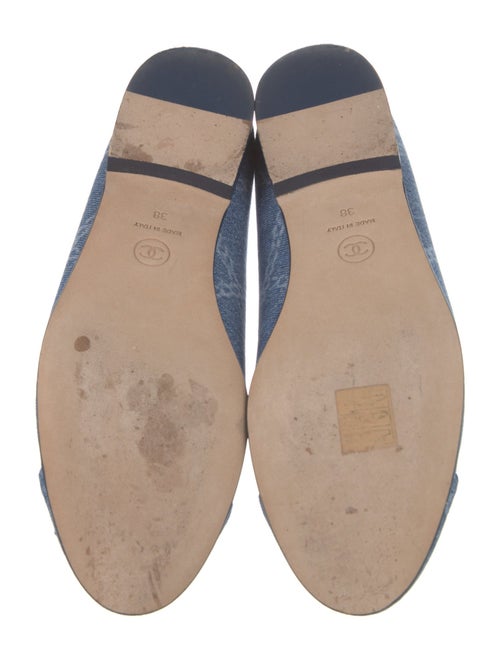 Chanel 2023 Interlocking CC Logo Ballet Flats