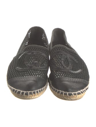 Chanel 2012 Interlocking CC Logo Espadrilles