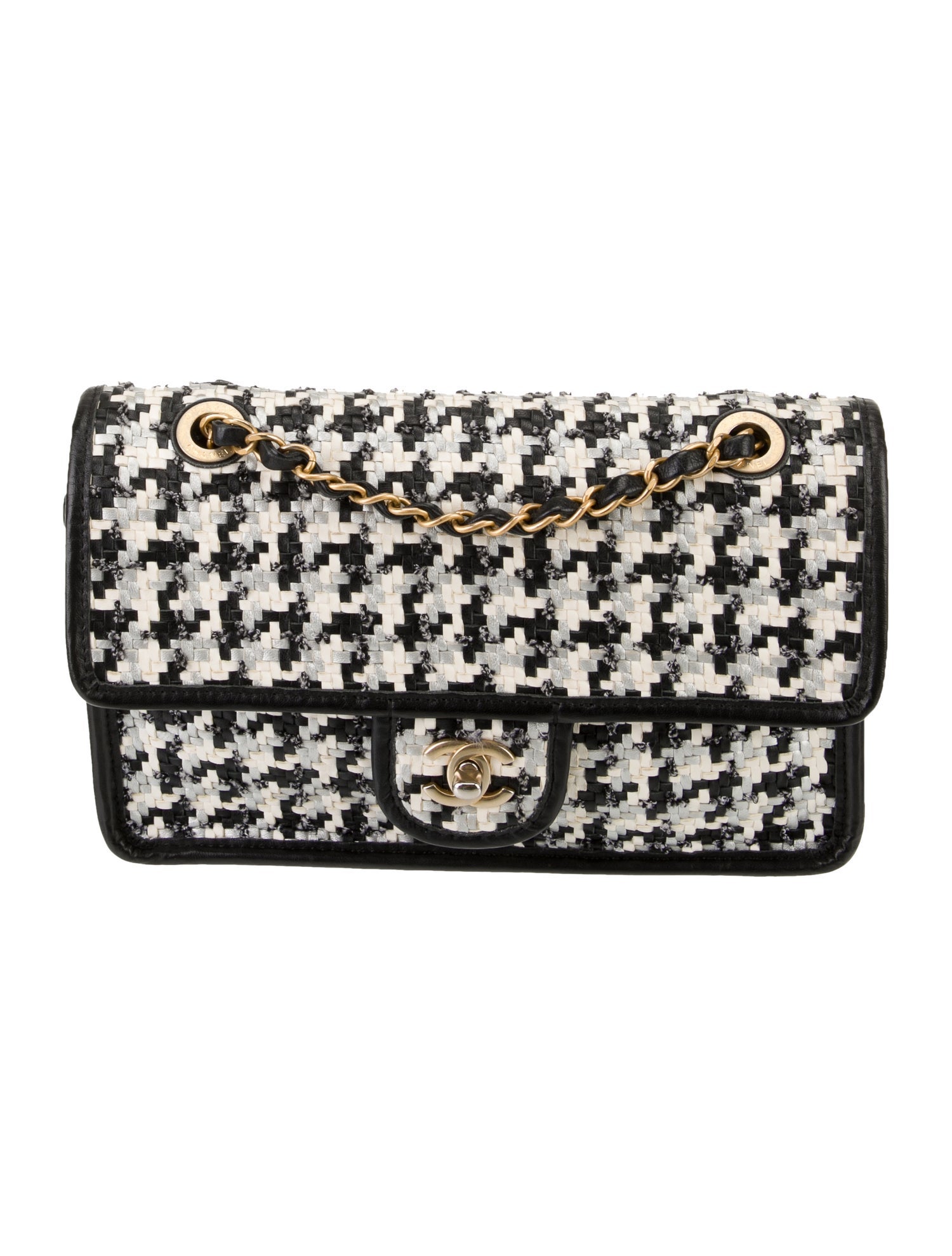 Chanel 2023 Medium Woven Flap Bag