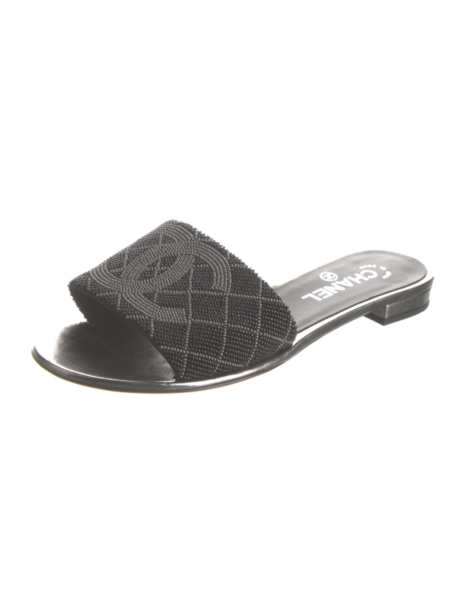 Chanel 2020 Interlocking CC Logo Slides