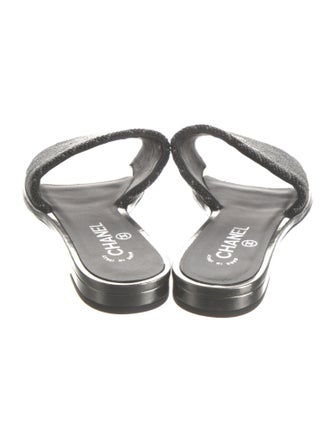 Chanel 2020 Interlocking CC Logo Slides