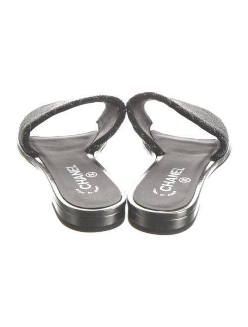 Chanel 2020 Interlocking CC Logo Slides