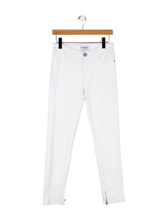 Chanel 2018 Straight Leg Jeans