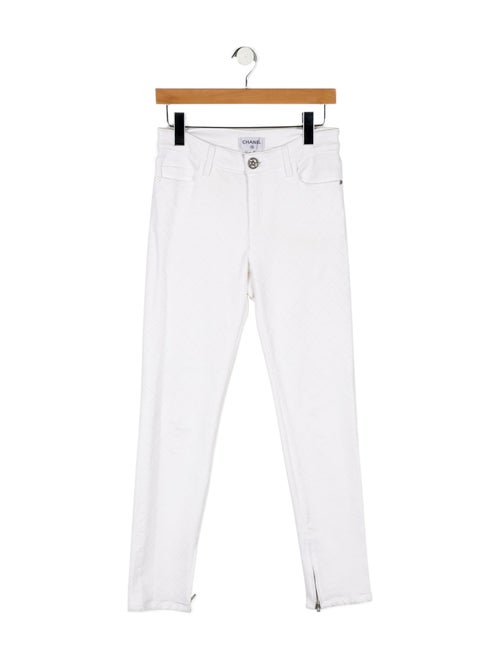 Chanel 2018 Straight Leg Jeans