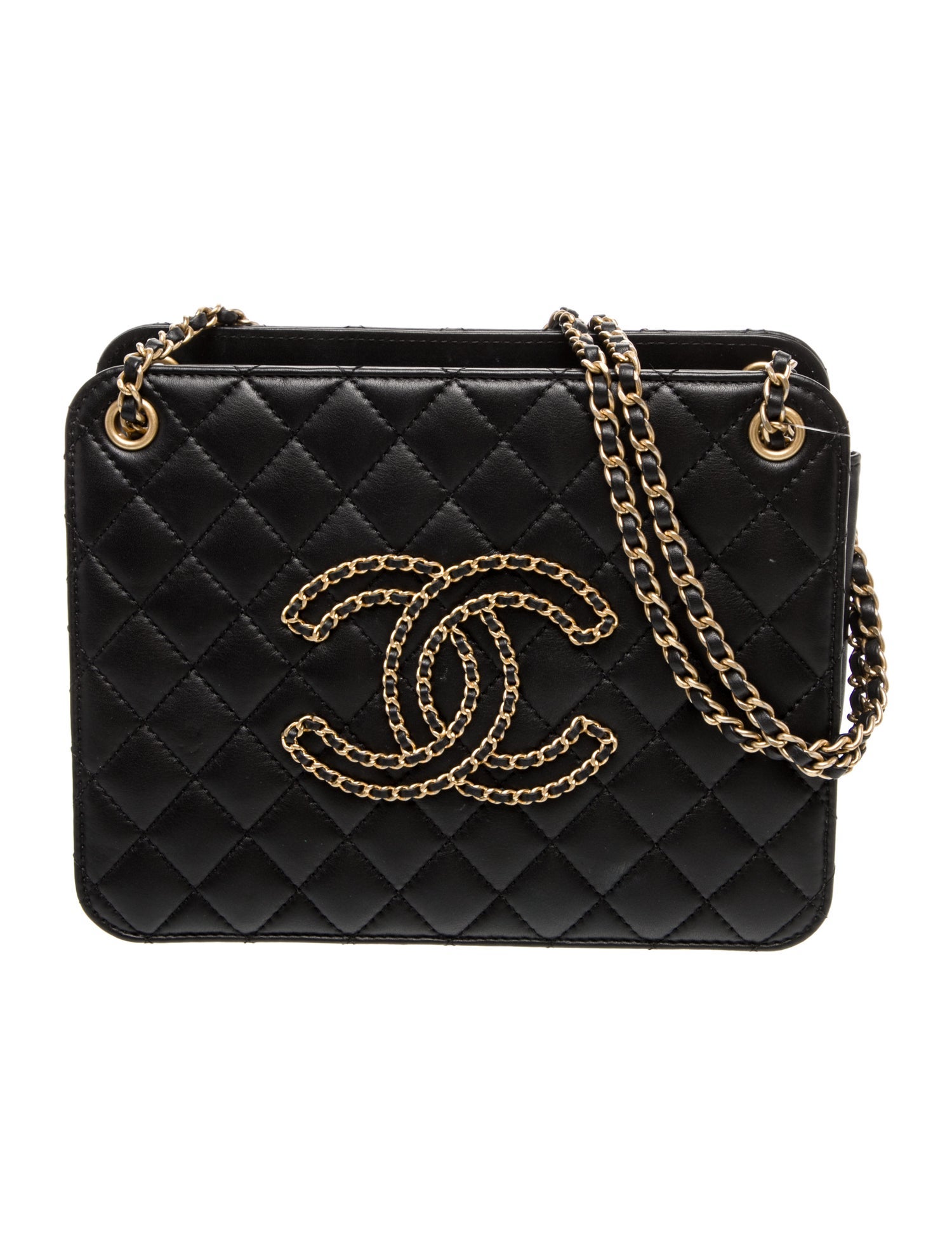 Chanel Chain Accordion Shoulder Bag
