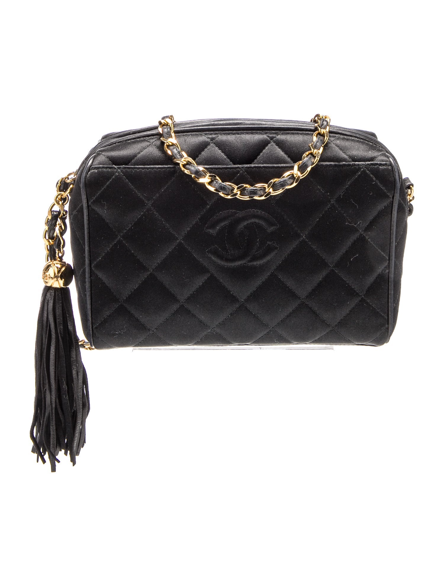 Chanel Satin Tassel Camera Bag
