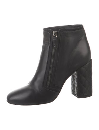 Chanel 2019 Interlocking CC Logo Boots