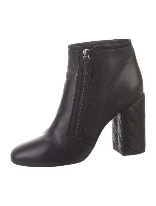 Chanel 2019 Interlocking CC Logo Boots