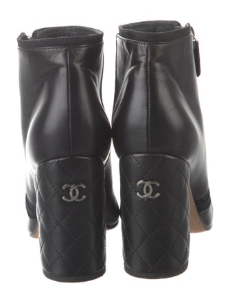 Chanel 2019 Interlocking CC Logo Boots