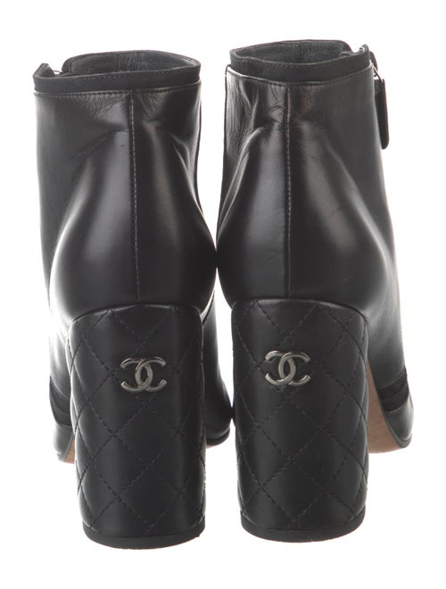 Chanel 2019 Interlocking CC Logo Boots