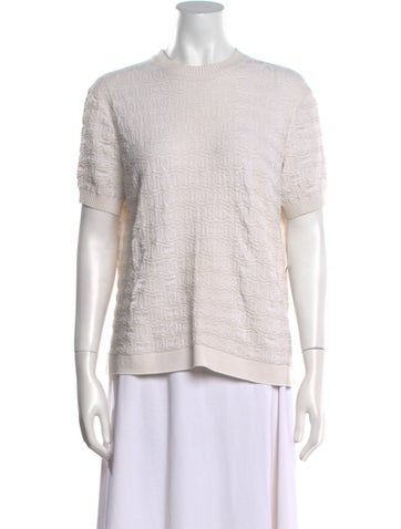 Chanel Tops 2019 Crew Neck T-Shirt Us10, Fr42 | L
