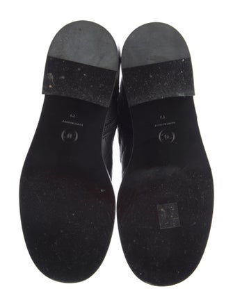 Chanel 2023 Quilted Pattern Combat Boots