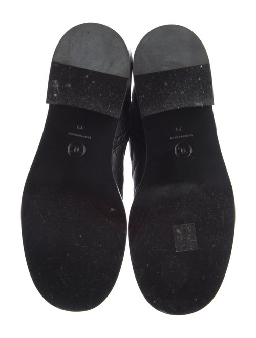 Chanel 2023 Quilted Pattern Combat Boots