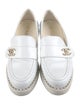 Chanel 2024 Chain-Link Accent Loafers
