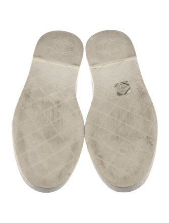 Chanel 2024 Chain-Link Accent Loafers