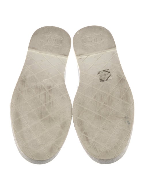 Chanel 2024 Chain-Link Accent Loafers