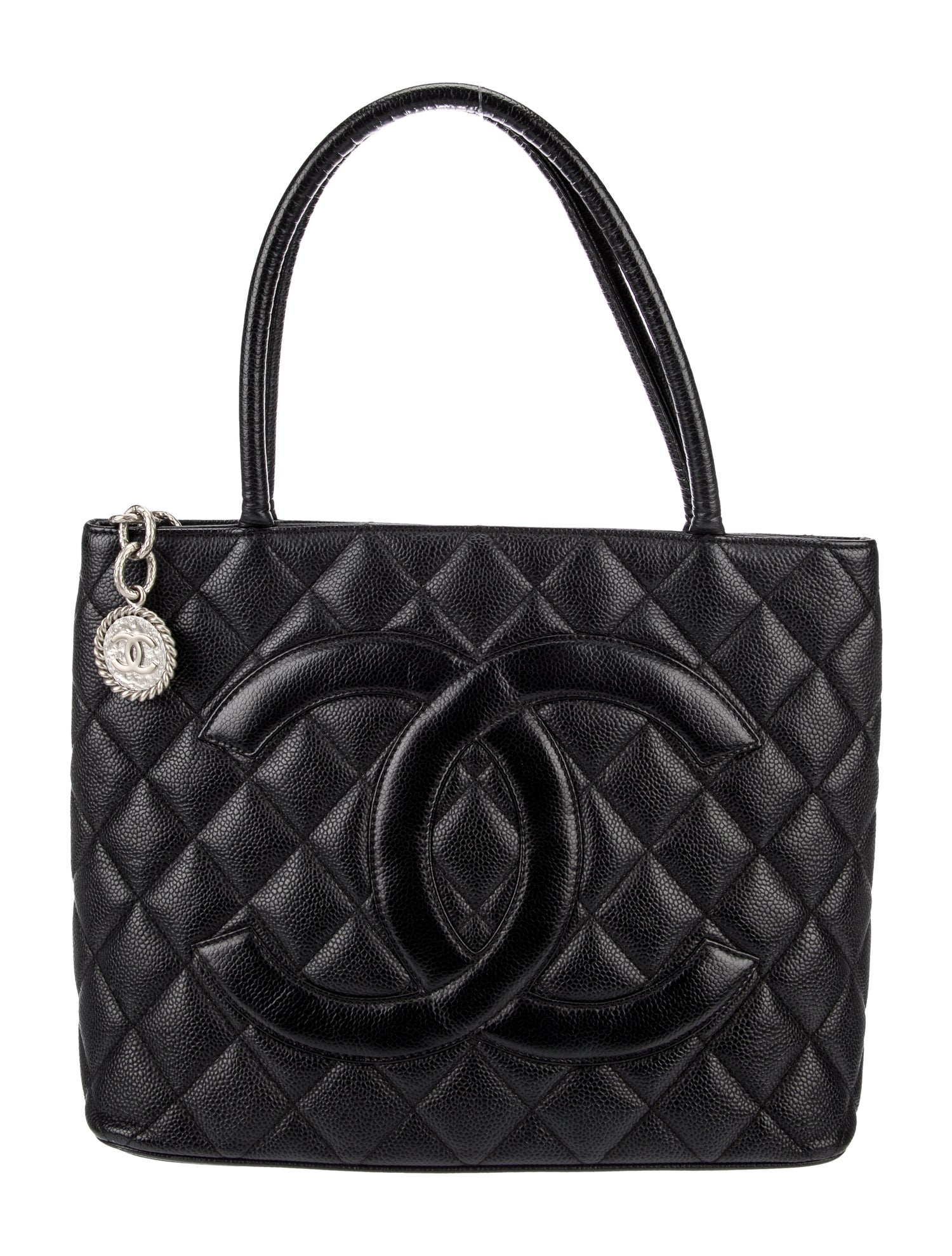 Chanel Caviar Medallion Tote