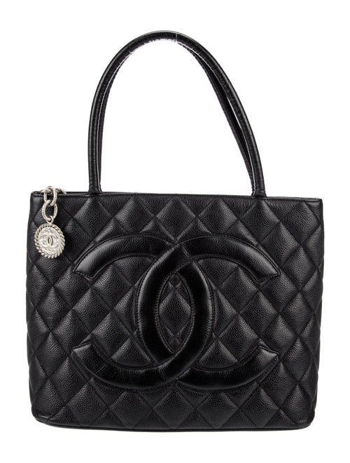 Chanel Caviar Medallion Tote