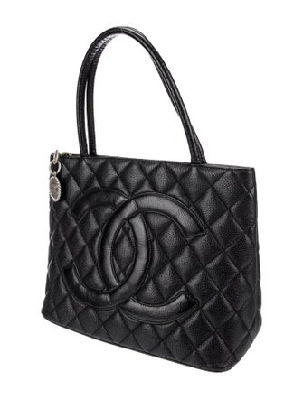 Chanel Caviar Medallion Tote