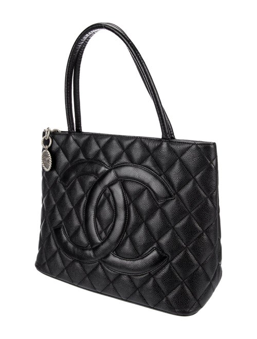 Chanel Caviar Medallion Tote