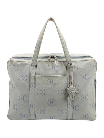Chanel Luggage and Travel Denim CC Bag