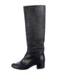 Chanel 2013 Quilted Pattern Riding Boots