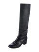 Chanel 2013 Quilted Pattern Riding Boots
