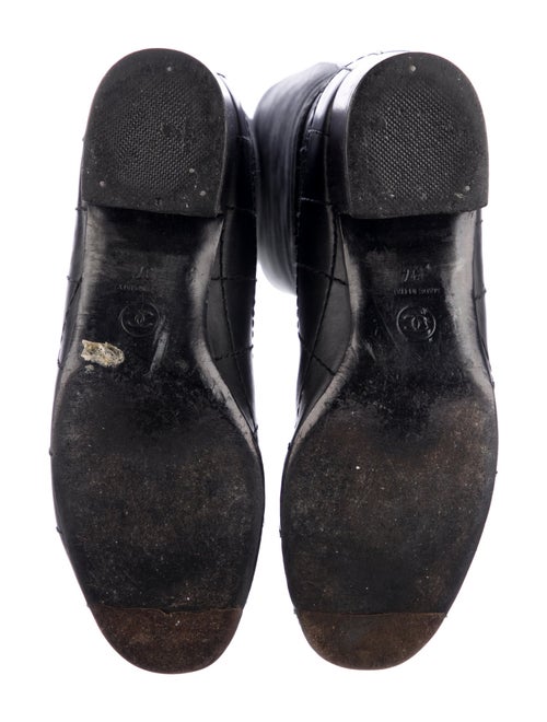 Chanel 2013 Quilted Pattern Riding Boots