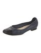 Chanel 2010's Interlocking CC Logo Ballet Flats