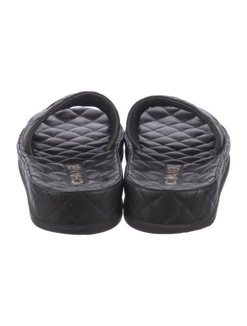 Chanel 2021 Interlocking CC Logo Slides