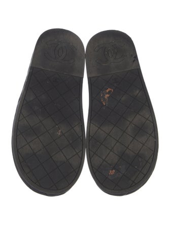 Chanel 2021 Interlocking CC Logo Slides