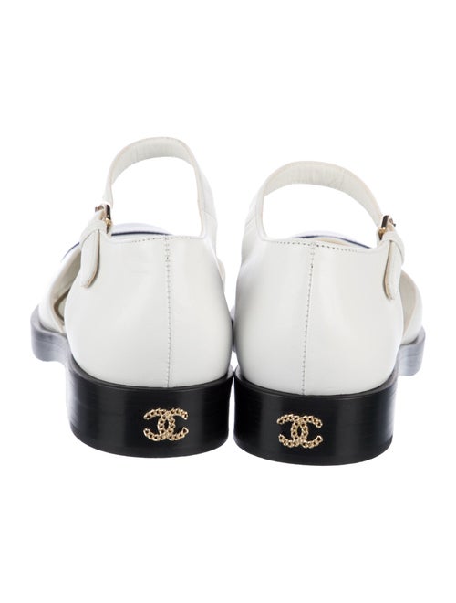 Chanel 2023 Interlocking CC Logo D'Orsay Flats