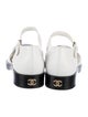 Chanel 2023 Interlocking CC Logo D'Orsay Flats