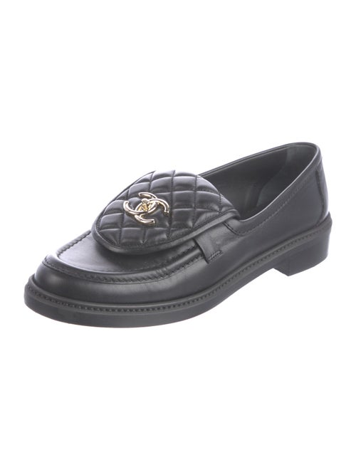 Chanel 2020 Interlocking CC Logo Loafers