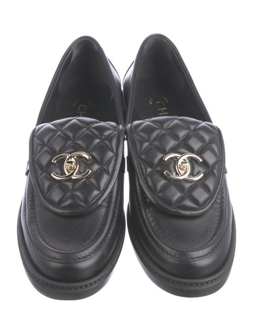 Chanel 2020 Interlocking CC Logo Loafers