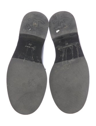 Chanel 2024 Interlocking CC Logo Loafers