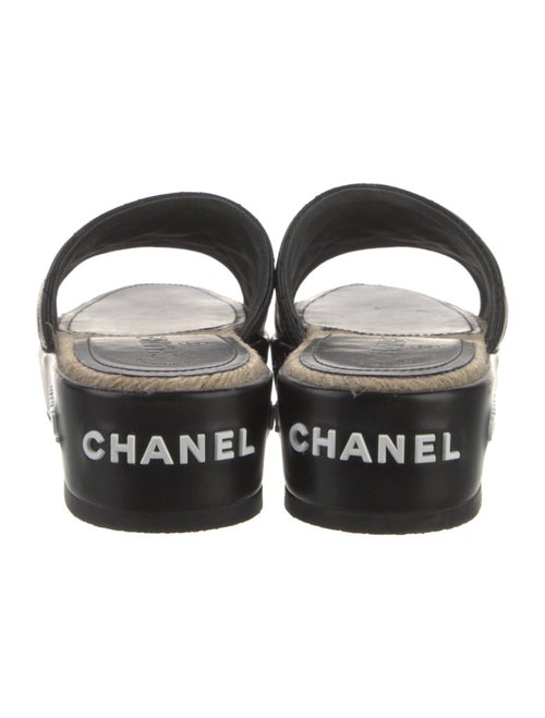 Chanel 2020 Interlocking CC Logo Slides