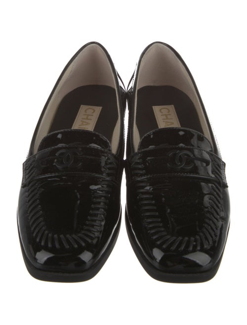 Chanel 2024 Interlocking CC Logo Loafers