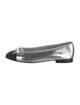 Chanel 2025 Interlocking CC Logo Ballet Flats