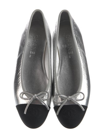 Chanel 2025 Interlocking CC Logo Ballet Flats
