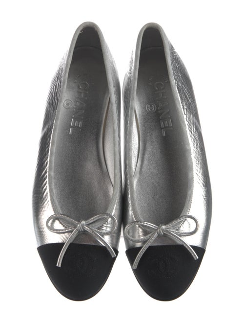 Chanel 2025 Interlocking CC Logo Ballet Flats