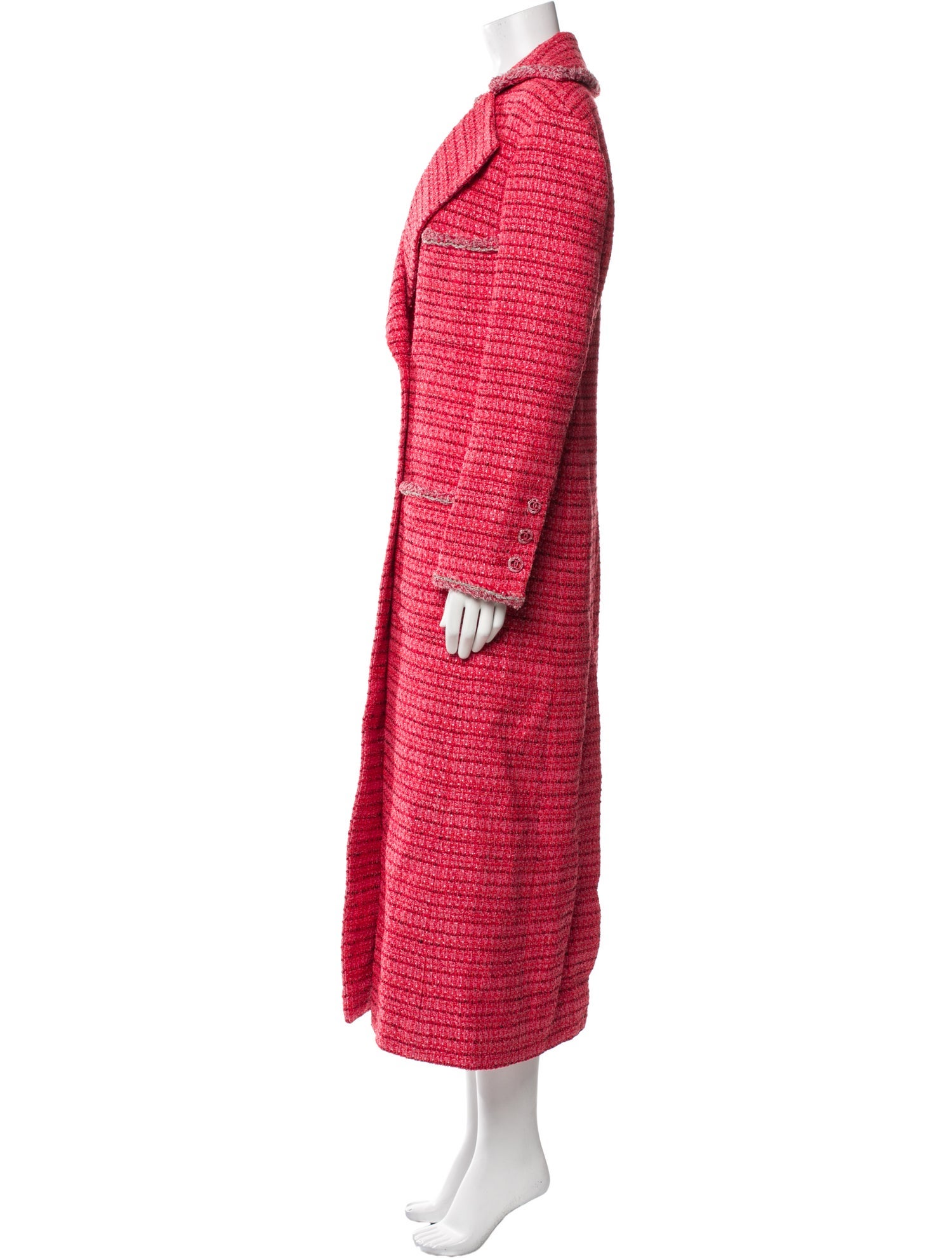 Chanel 2020 Tweed Pattern Coat w/ Tags