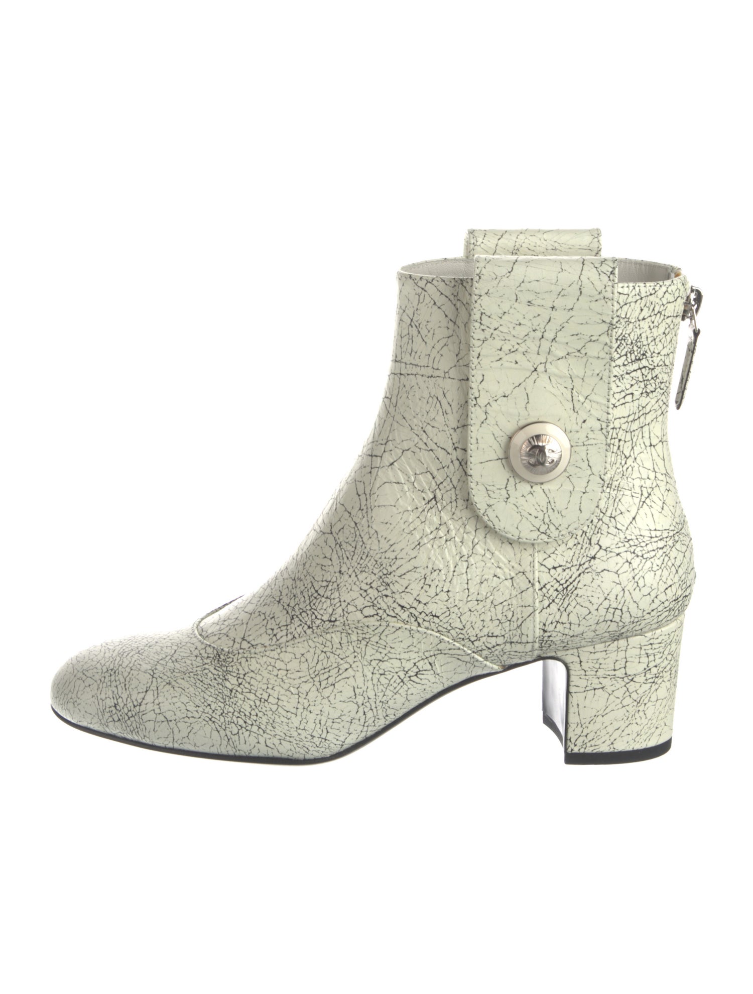 Chanel 2019 Interlocking CC Logo Boots