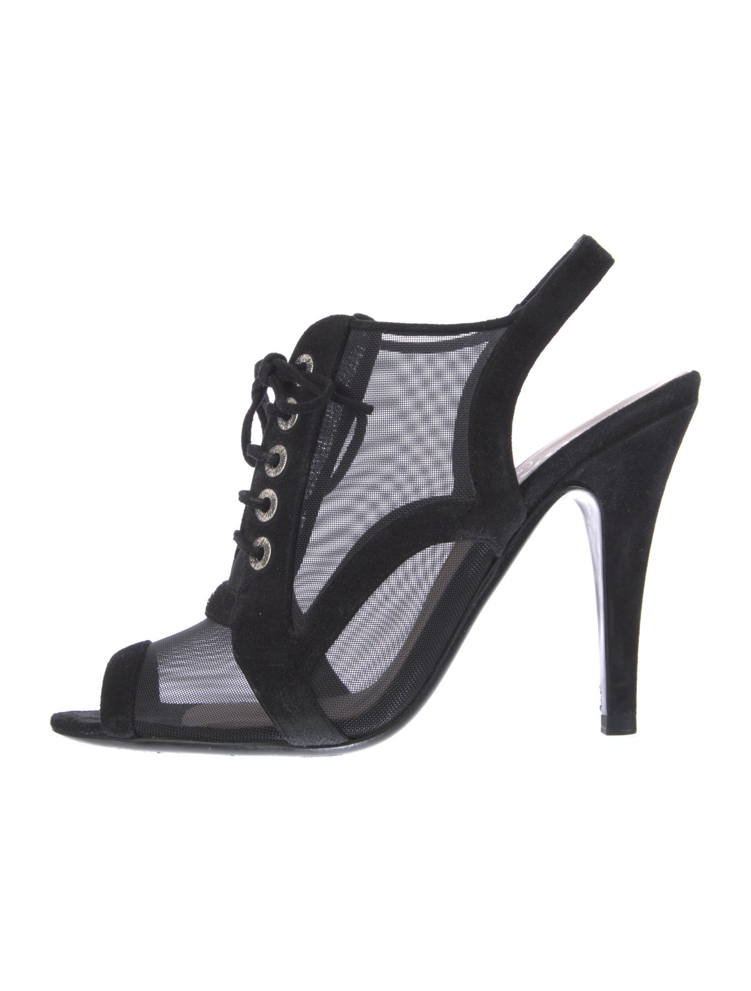 Chanel 2011 Interlocking CC Logo T-Strap Sandals