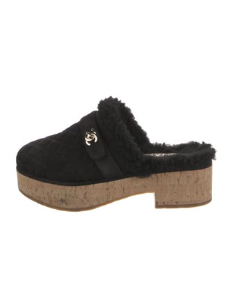 Chanel 2021 Interlocking CC Logo Mules