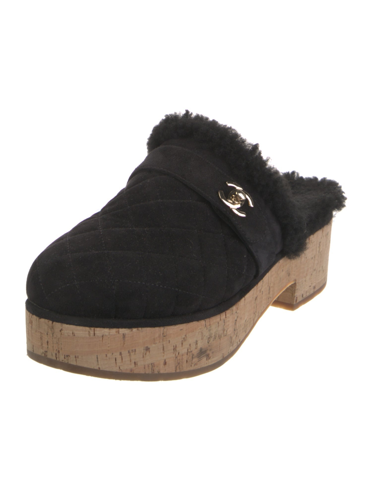 Chanel 2021 Interlocking CC Logo Mules