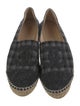 Chanel Interlocking CC Logo Wool Espadrilles