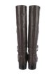 Chanel 2012 Interlocking CC Logo Riding Boots