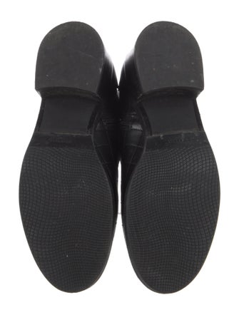 Chanel 2017 Interlocking CC Logo Combat Boots